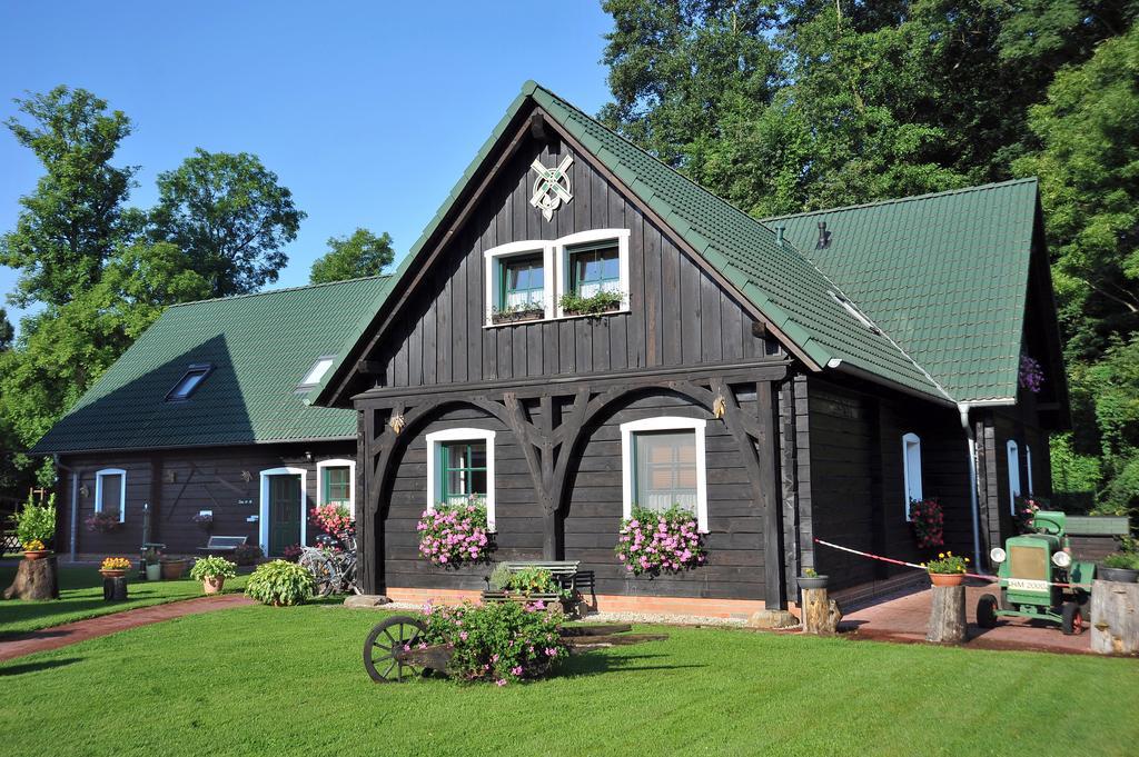 Pension Kraeutermuehlenhof Burg Burg im Spreewald Eksteriør billede